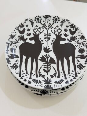 Yuletide Accent Plates - Set Of 4